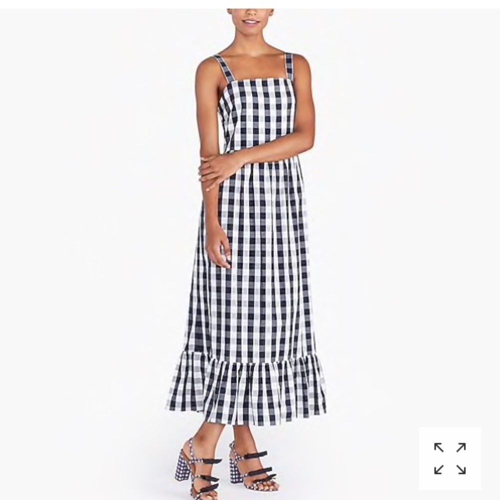 NWT J. Crew Factory tiered maxi dress